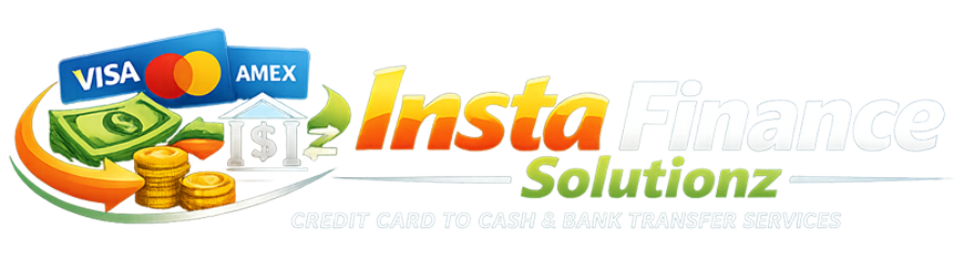 Insta Finance Solutionz logo white version